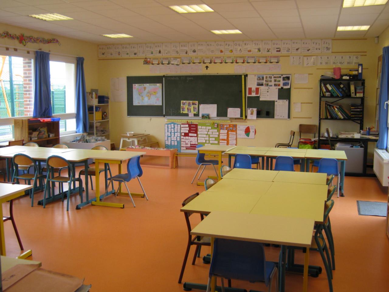 Une salle de classe