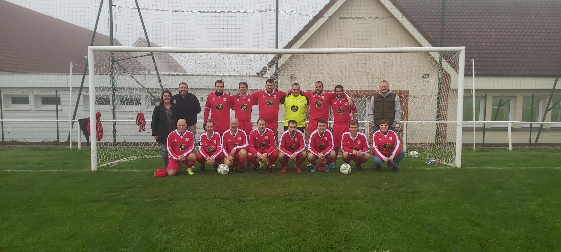 Photo remise maillots dl pizza du tilleul