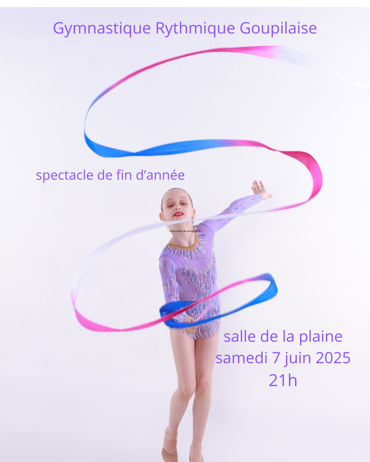 Spectacle de fin d annee 2025